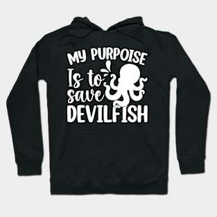 Devil Fish Devil Perch Hoodie